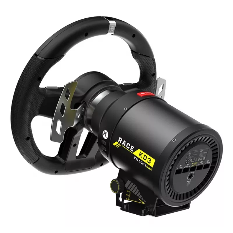 Volante y pedales Turtle Beach VelocityOne Race KD3 con cable inalámbrico