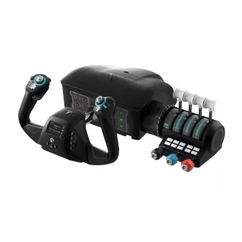 Simulador de vuelo Turtle Beach VelocityOne Flight negro USB analógico digital PC Xbox