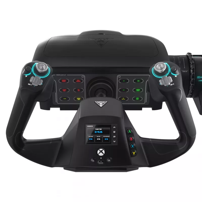 Simulador de vuelo Turtle Beach VelocityOne Flight negro USB analógico digital PC Xbox