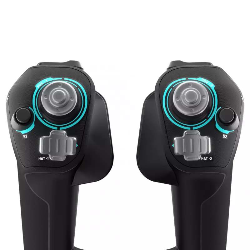 Simulador de vuelo Turtle Beach VelocityOne Flight negro USB analógico digital PC Xbox