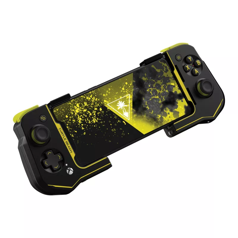 Mando Turtle Beach Atom negro amarillo Bluetooth Android inalámbrico