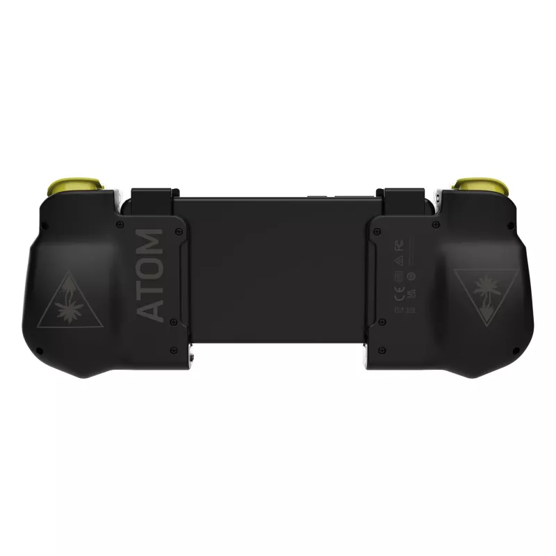Mando Turtle Beach Atom negro amarillo Bluetooth Android inalámbrico