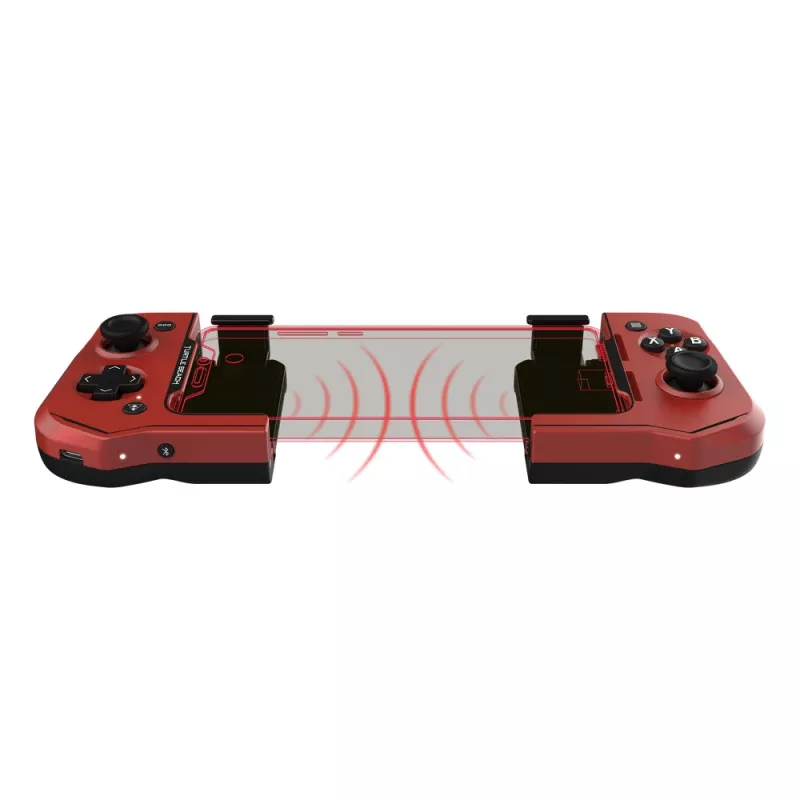 Mando Turtle Beach Atom negro rojo Bluetooth Android inalámbrico