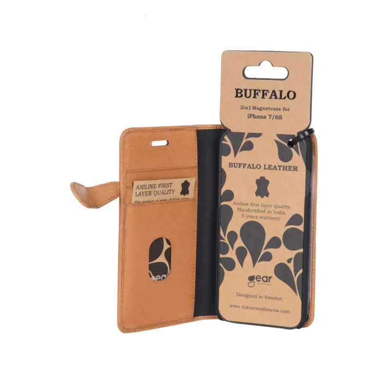 Buffalo 657514 funda para móvil 11,9 cm (4,7 inch) tipo flip cognac