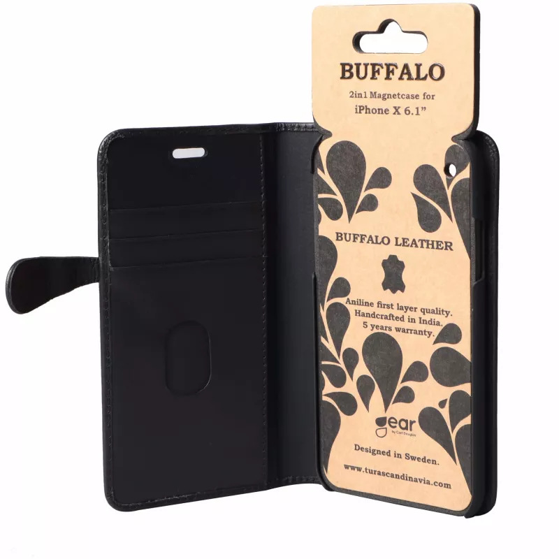 Buffalo 658561 funda para móvil tipo folio negra