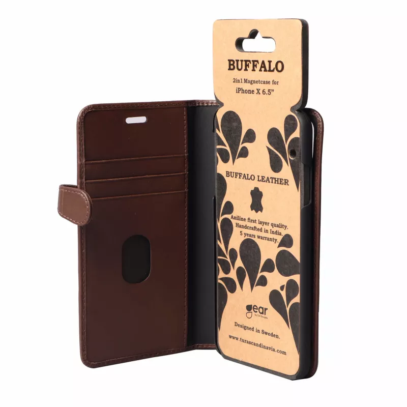 Buffalo 658565 funda para móvil tipo cartera marrón