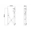 Soporte para videowall Multibrackets M Public Push 40-70