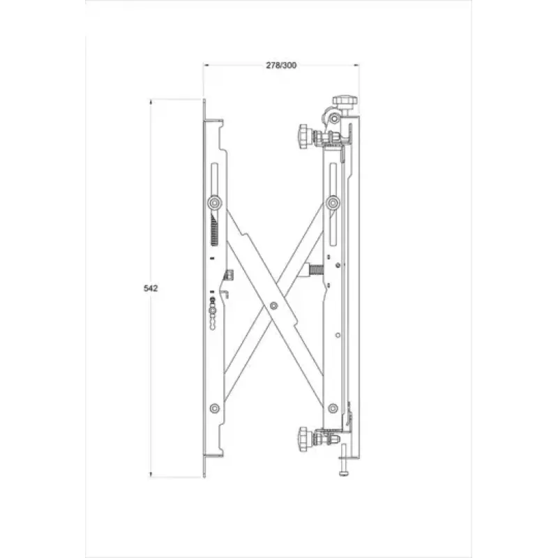 Soporte para videowall Multibrackets M Public Push HD