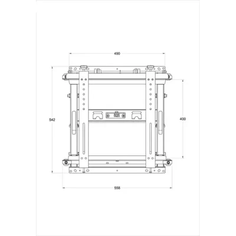 Soporte para videowall Multibrackets M Public Push HD