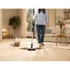 Aspirador escoba 2 en 1 Electrolux EP61H21WET, a batería, limpieza en seco, sin bolsa, 0,6 l, 85 W, azul, 2,5 Ah