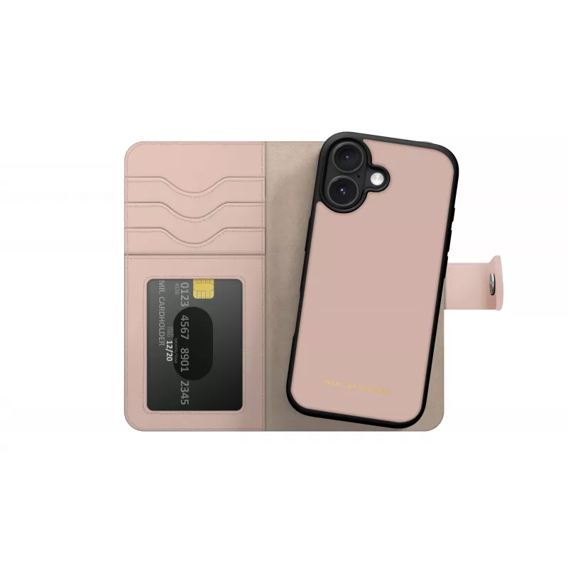 Funda tipo libro iDeal of Sweden Magnet Wallet+ iPhone 17 rosa, Apple, iPhone 17, 16 cm (6,3