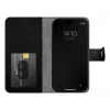 Funda tipo libro iDeal of Sweden Magnet Wallet+ MagSafe iPhone 17 Pro negra
