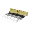 Canaleta para cables Multibrackets M Universal negra 18 mm de ancho 1600 mm de largo