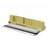 Canaleta para cables Multibrackets M SS negra 75 mm de ancho - 1600 mm de largo