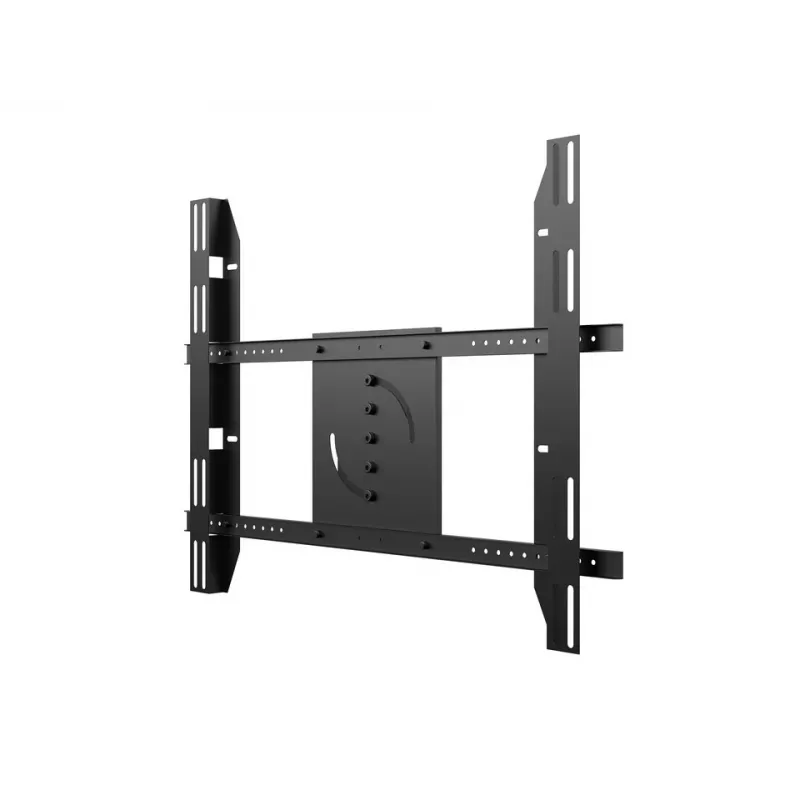 Soporte de suelo para pantalla única MULTIBRACKETS M Public — negro, soporta hasta 60 kg, VESA 200x200–800x400