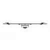Soporte de suelo para pantalla única MULTIBRACKETS M Public — negro, soporta hasta 60 kg, VESA 200x200–800x400