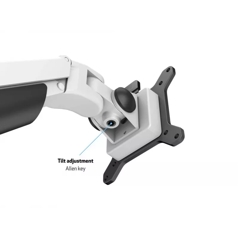 Brazo con elevación por gas Multibrackets M VESA Gas Lift Arm Single blanco