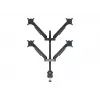 Brazo con elevación por gas Multibrackets M VESA Gas Lift Arm Quad negro 40 kg 15-32