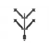Brazo con elevación por gas Multibrackets M VESA Gas Lift Arm Quad negro 40 kg 15-32