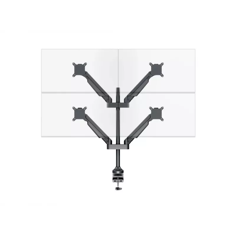 Brazo con elevación por gas Multibrackets M VESA Gas Lift Arm Quad negro 40 kg 15-32