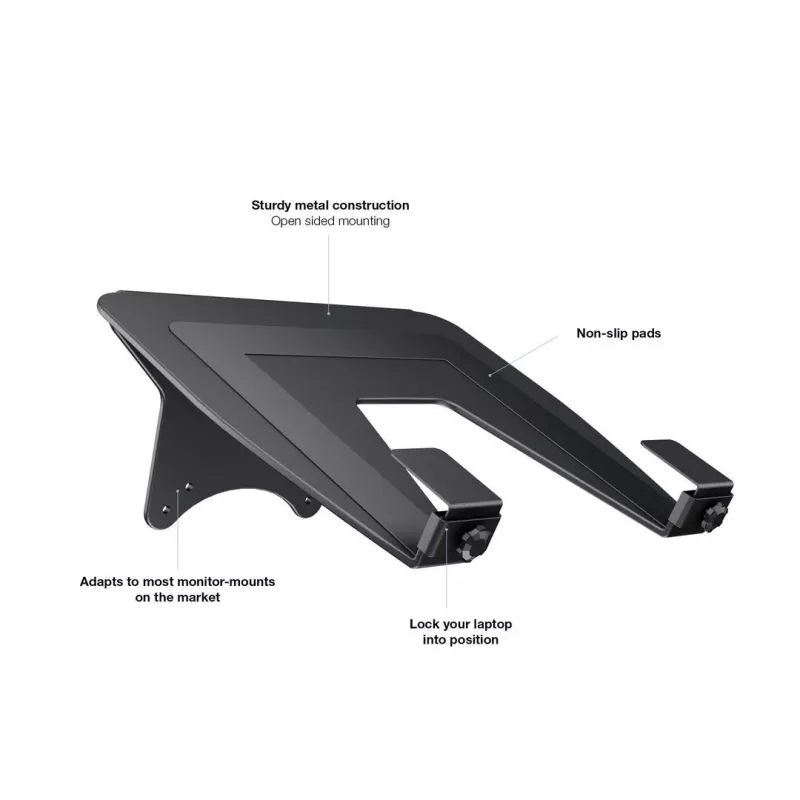 Soporte para portátil Multibrackets M Laptop Holder Gas Lift Arm negro