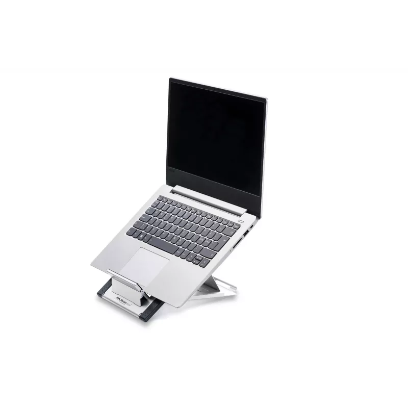 Soporte para portátil Mousetrapper negro/plata