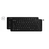 Teclado inalámbrico Mousetrapper Type Mini QWERTY NORDIC – USB-C, RF inalámbrico, Bluetooth, negro