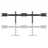Kit de ampliación para soporte de mesa de triple monitor MULTIBRACKETS M VESA para 3 pantallas de 24–32 pulgadas hasta 24 kg, aluminio/plástico, negro