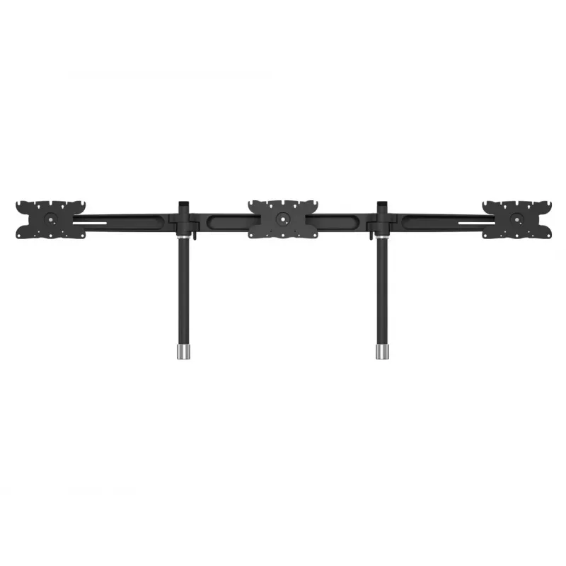 Kit de ampliación para soporte de mesa de triple monitor MULTIBRACKETS M VESA para 3 pantallas de 24–32 pulgadas hasta 24 kg, aluminio/plástico, negro