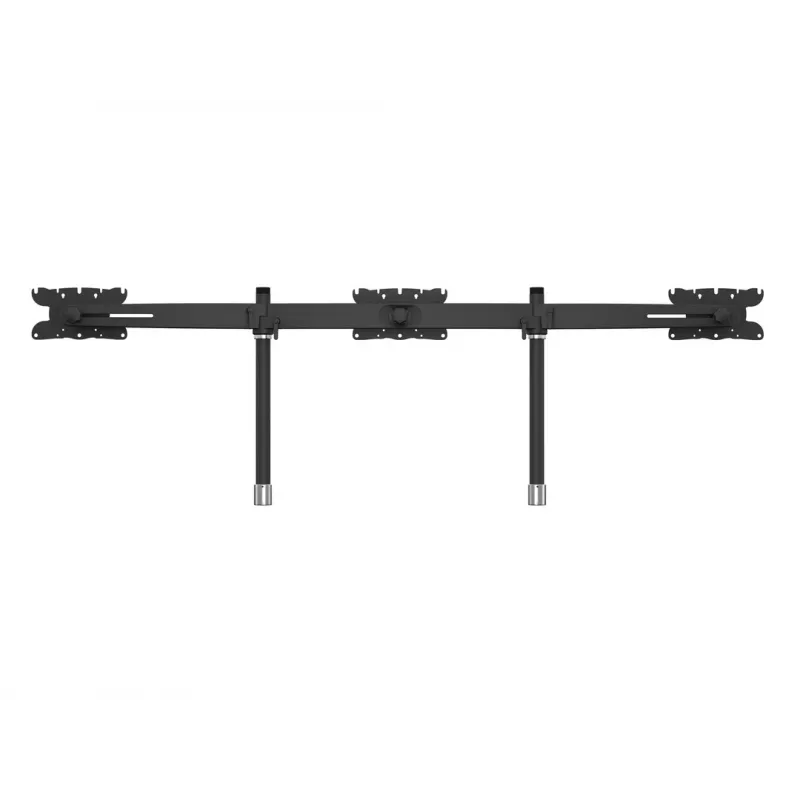 Kit de ampliación para soporte de mesa de triple monitor MULTIBRACKETS M VESA para 3 pantallas de 24–32 pulgadas hasta 24 kg, aluminio/plástico, negro