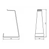 Soporte para auriculares Multibrackets M Headset Holder soporte de mesa plata aluminio