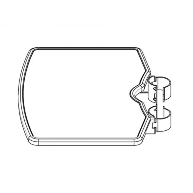 Estante Multibrackets M Public Floorstand Shelf Basic 150 negro plástico acero