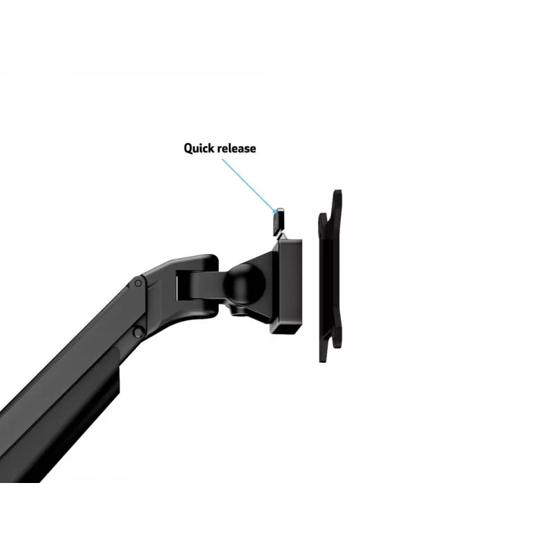 Multibrackets M VESA Gasliftarm individual negro HD