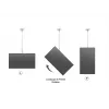 Multibrackets M Public Ceilingmount Medium Single White 3000 capacidad de carga máxima 30 kg tamaño mínimo de pantalla 32