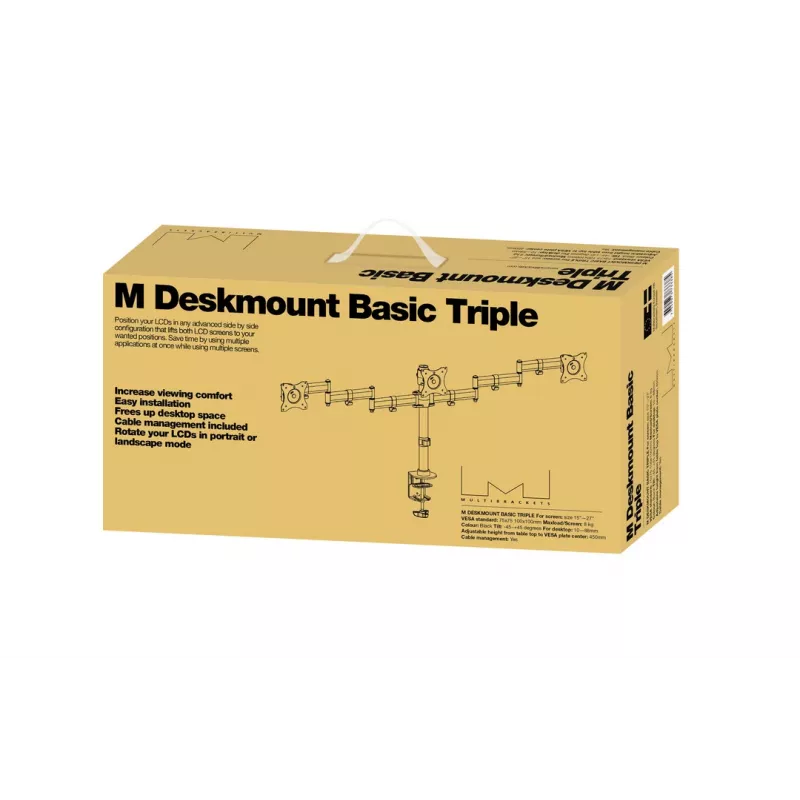 Soporte de escritorio Multibrackets M Deskmount Basic Triple