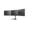 Soporte de escritorio para monitor MULTIBRACKETS M Deskstand Basic Triple — para 3 monitores, VESA 75x75–100x100, admite hasta 24 kg, para pantallas de 15 a 27 pulgadas, negro