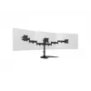 Soporte de escritorio para monitor MULTIBRACKETS M Deskstand Basic Triple — para 3 monitores, VESA 75x75–100x100, admite hasta 24 kg, para pantallas de 15 a 27 pulgadas, negro