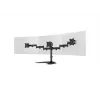 Soporte de escritorio para monitor MULTIBRACKETS M Deskstand Basic Triple — para 3 monitores, VESA 75x75–100x100, admite hasta 24 kg, para pantallas de 15 a 27 pulgadas, negro