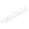 Extensión de raíl Multibrackets M Pro Series aluminio 180 mm