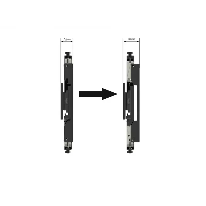 Brazo de montaje para pantalla plana Multibrackets M Pro Series Micro-Adjustable Arms 400mm negro acero