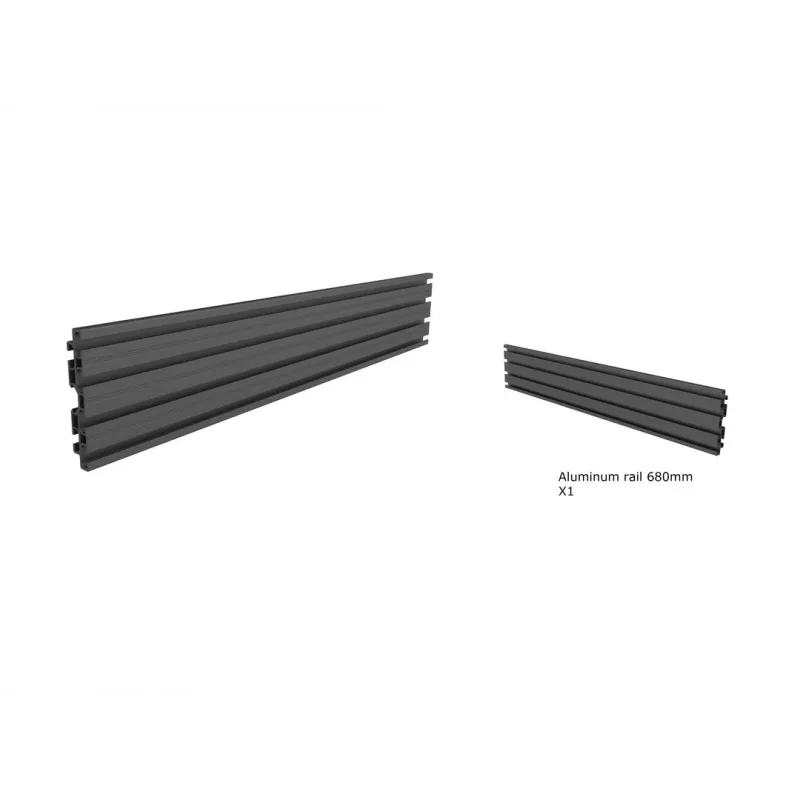 Raíl Multibrackets M Pro Series Single Screen Rail 68cm negro
