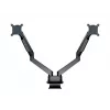 Multibrackets M VESA Gas Lift Arm Dual Side by Side negro pinza 20 kg 15-32 pulgadas
