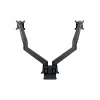 Multibrackets M VESA Gas Lift Arm Dual Side by Side negro pinza 20 kg 15-32 pulgadas