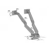 Multibrackets M VESA Gas Lift Arm Dual Side by Side negro pinza 20 kg 15-32 pulgadas