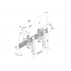 Soporte de pared Multibrackets M Wallmount Pro MBW1U negro 30 kg 40-65 pulgadas
