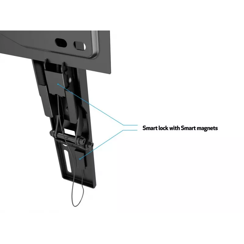 Soporte de pared VESA Multibrackets M Super Slim Tilt 400 MAX, 81,3 cm (32