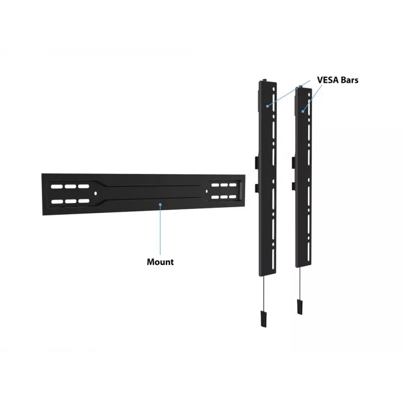 Soporte de pared VESA Multibrackets M Super Slim Fixed 600 MAX 35 kg 32-100