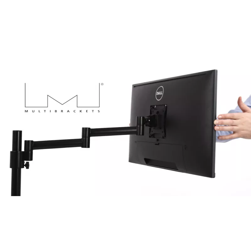 Soporte de mesa Multibrackets M VESA Deskmount Officeline Single II Negro