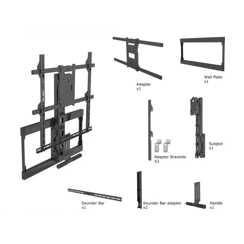 Soporte, Multibrackets, M Pull Down Full Motion Flexarm