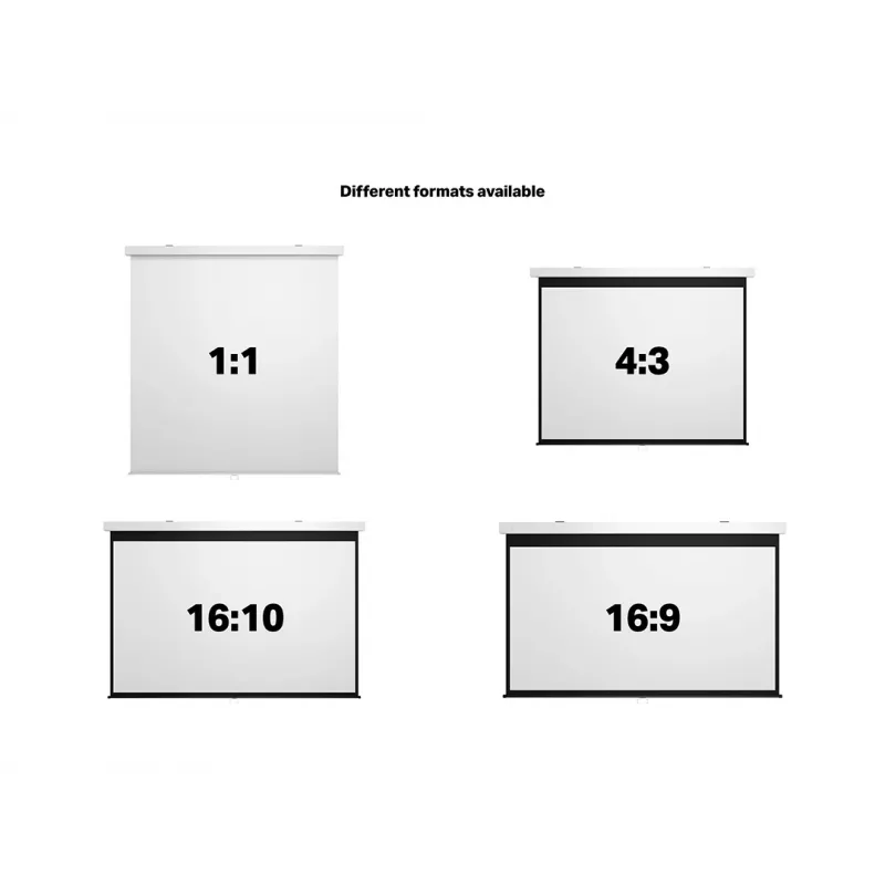 Multibrackets M Pantalla de proyección manual 1:1 240x240, 135